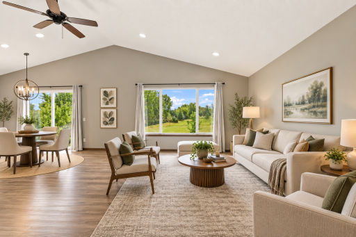 Staging recommendations by AI