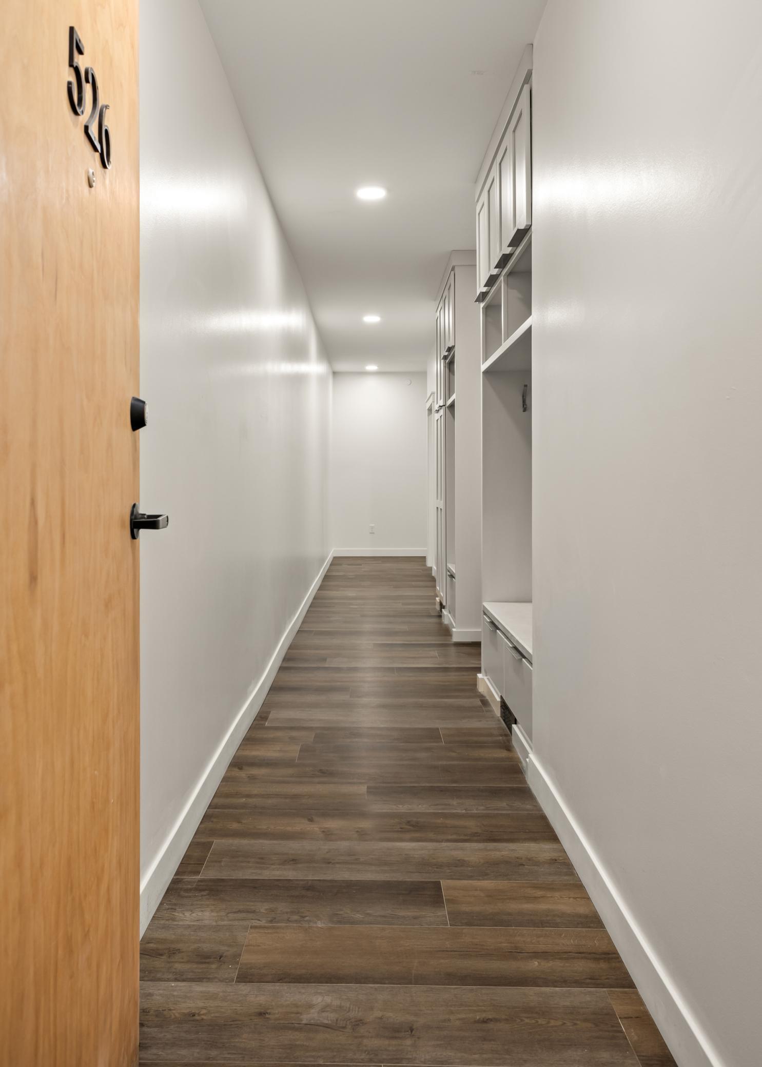 Unit Entrance hallway