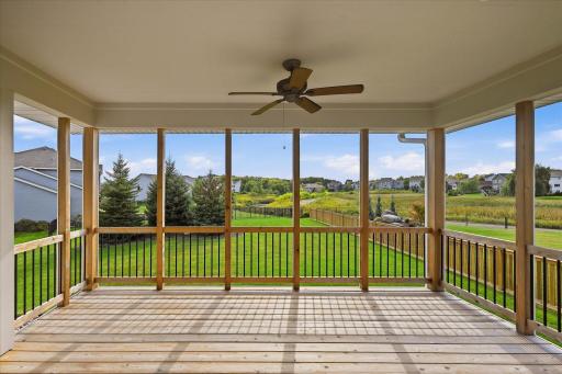 Enjoy your morning coffee on the open air porch