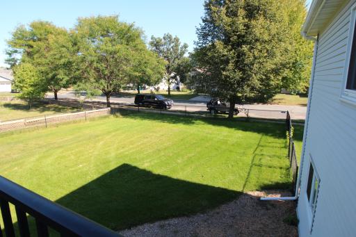 View from deck