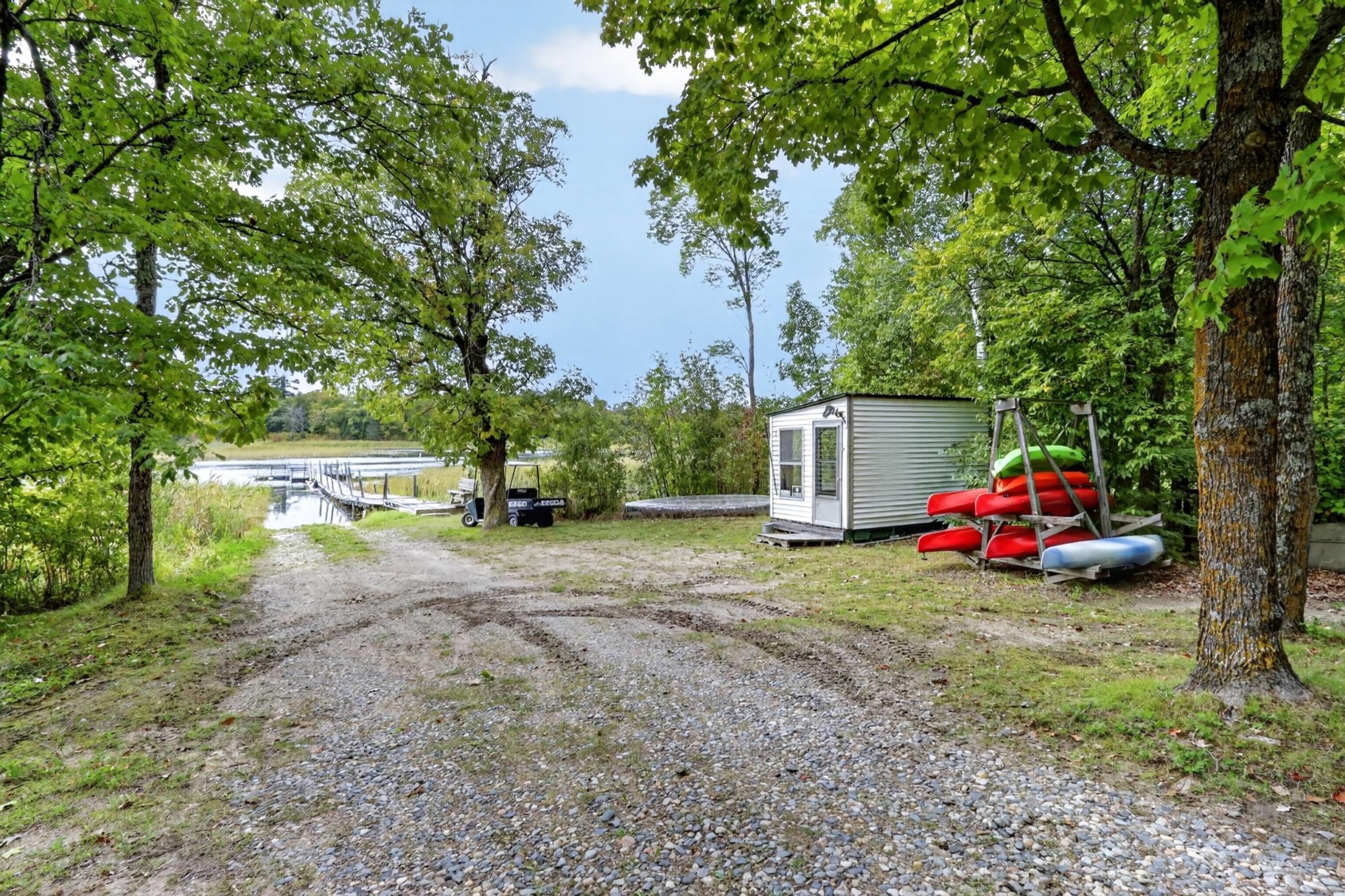 Boat house and dock