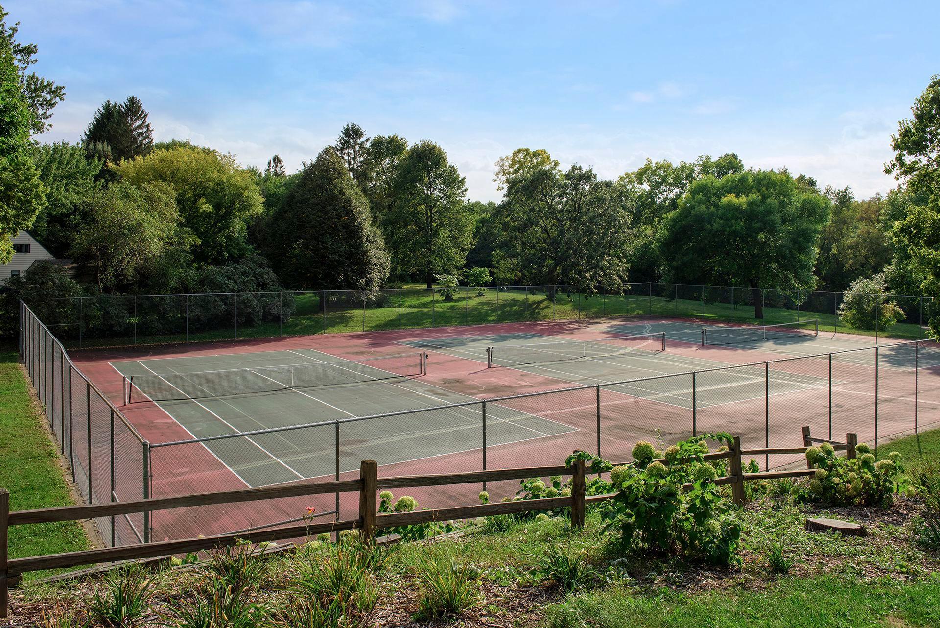 Grab a racket and head to Gro Tonka Park, where tennis and pickleball courts join playgrounds, trails and open green space.