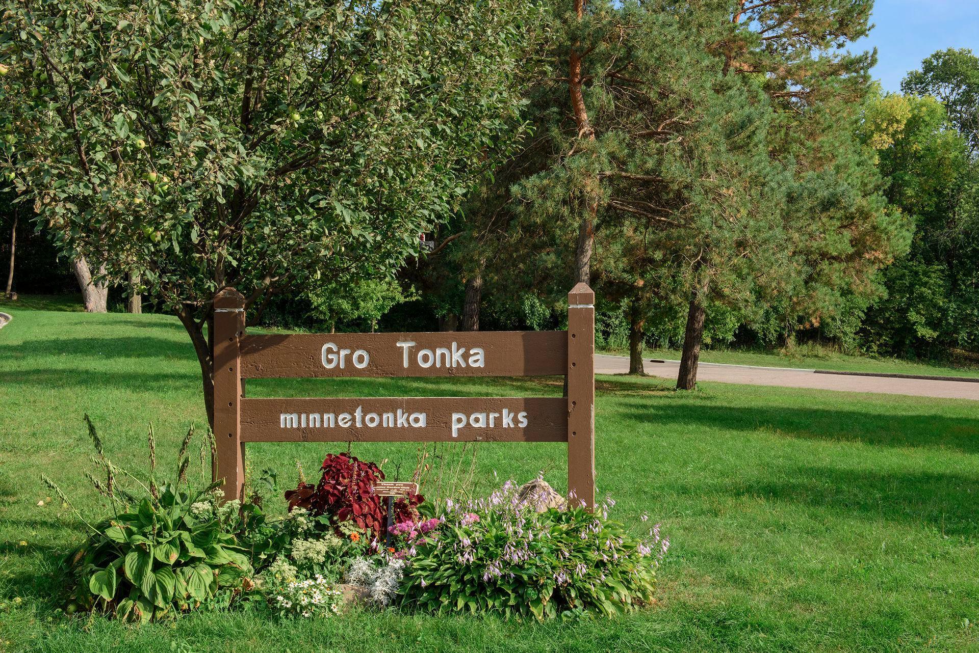 Walk to Gro Tonka Park for open space, recreation and a little more room to enjoy the outdoors.