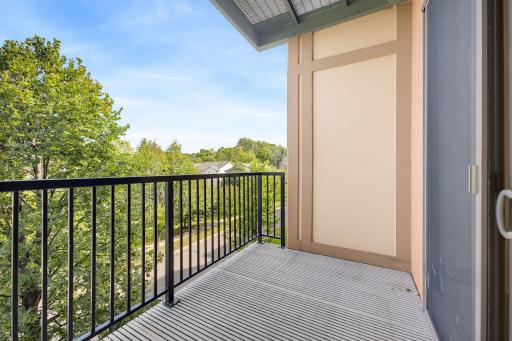 The perfect spot for morning coffee or afternoon happy hour!