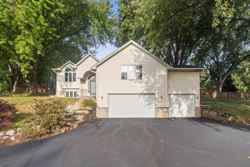 The 3 car garage is larger than most 3 car garages.