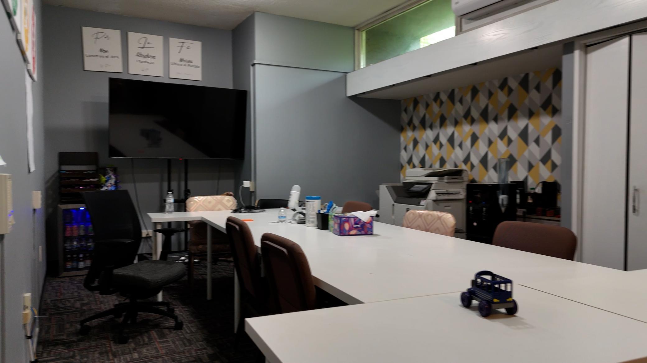 Office space. Several offices are available to house a full church staff.
