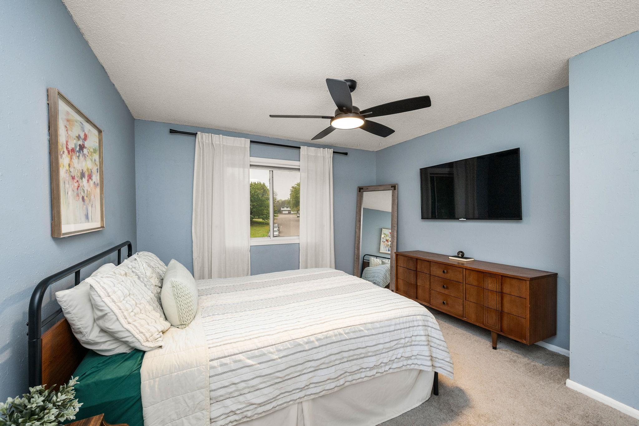 Primary Bedroom with walk-in closet