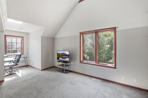 5994 425th St - Upper Level Bedroom 1 with XL Walk-in Closet, Vaulted Ceilings