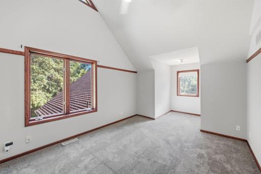 5994 425th St - Upper Level Bedroom 3 with XL Walk-in Closet, Vaulted Ceilings