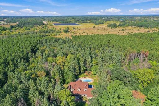 5994 425th St - Aerial of Land - Hunt, ATV, Full Recreational Potential!