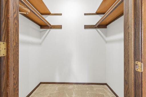 Walk-in closet for this bedroom