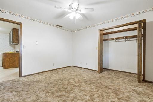 All the bedroom closets feature built-in lighting