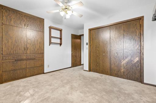 Built-in storage!