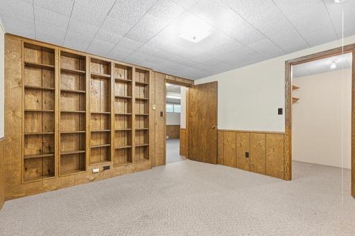 Lots of built-in storage and a walk-in closet