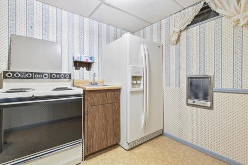 Lower level kitchenette!