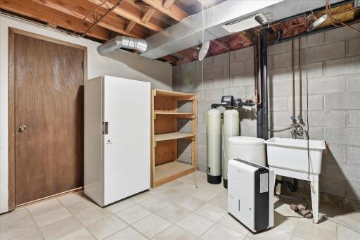 Freezer in the basement included in sale.