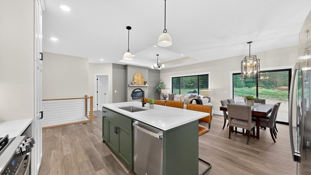 Completed new construction 5 bed 3 bath walkout rambler for sale 2453 14th Ave SW Rochester MN 55902