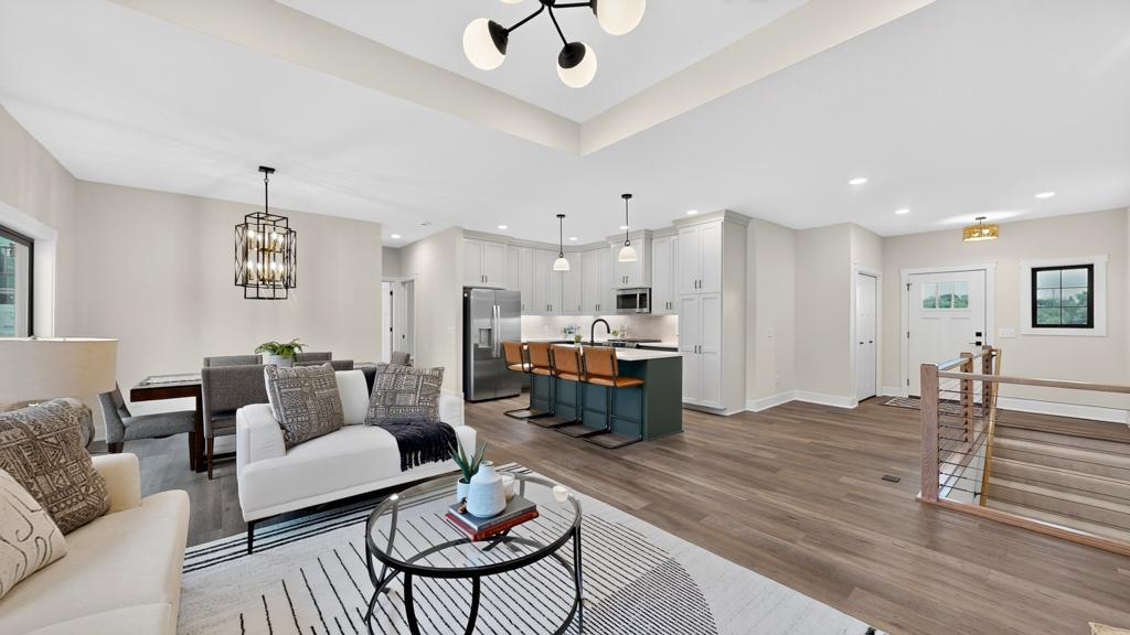 Completed new construction 5 bed 3 bath walkout rambler for sale 2453 14th Ave SW Rochester MN 55902