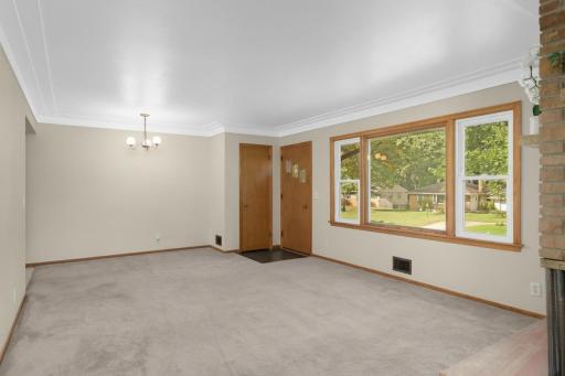 Take up the carpet and enjoy gorgeous hardwood floors.