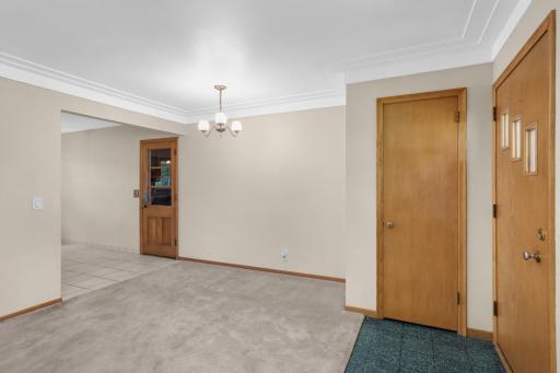 This incredible floor plan offers a formal dining room along with a casual dining area.