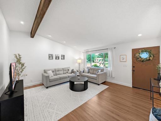 Vaulted ceilings on the main level!