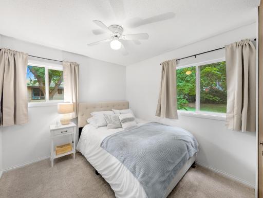 Bedroom two on the upper level!