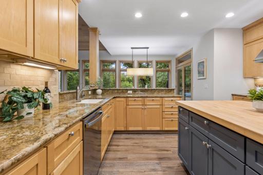Open concept allows easy entertaining and gathering space with tons of natural light.