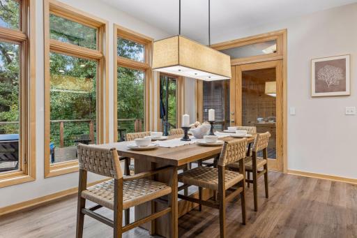 Designed for both intimate dinners & entertaining a crowd, the perfect setting to bring people together.