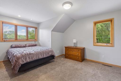 The upper level bedrooms all have ample closet space