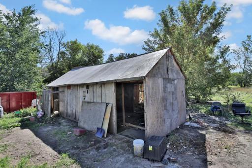 Pole Barn/Shed offers approximately a 1,000 square feet of storage space.