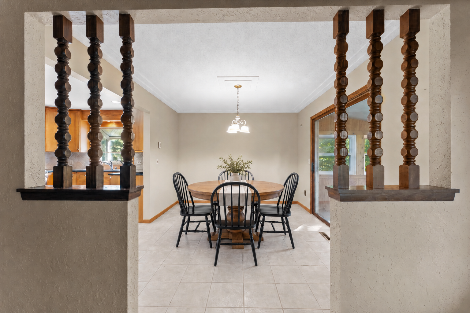 Dining Room Virtually Staged for Inspiration