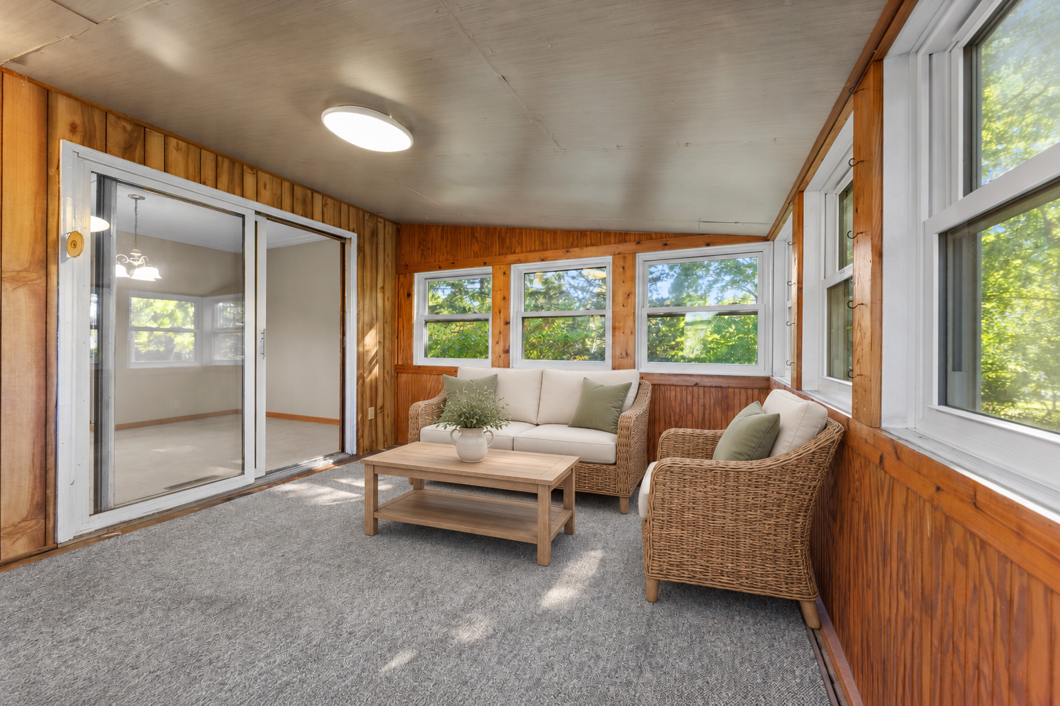 Porch Virtually Staged for Inspiration