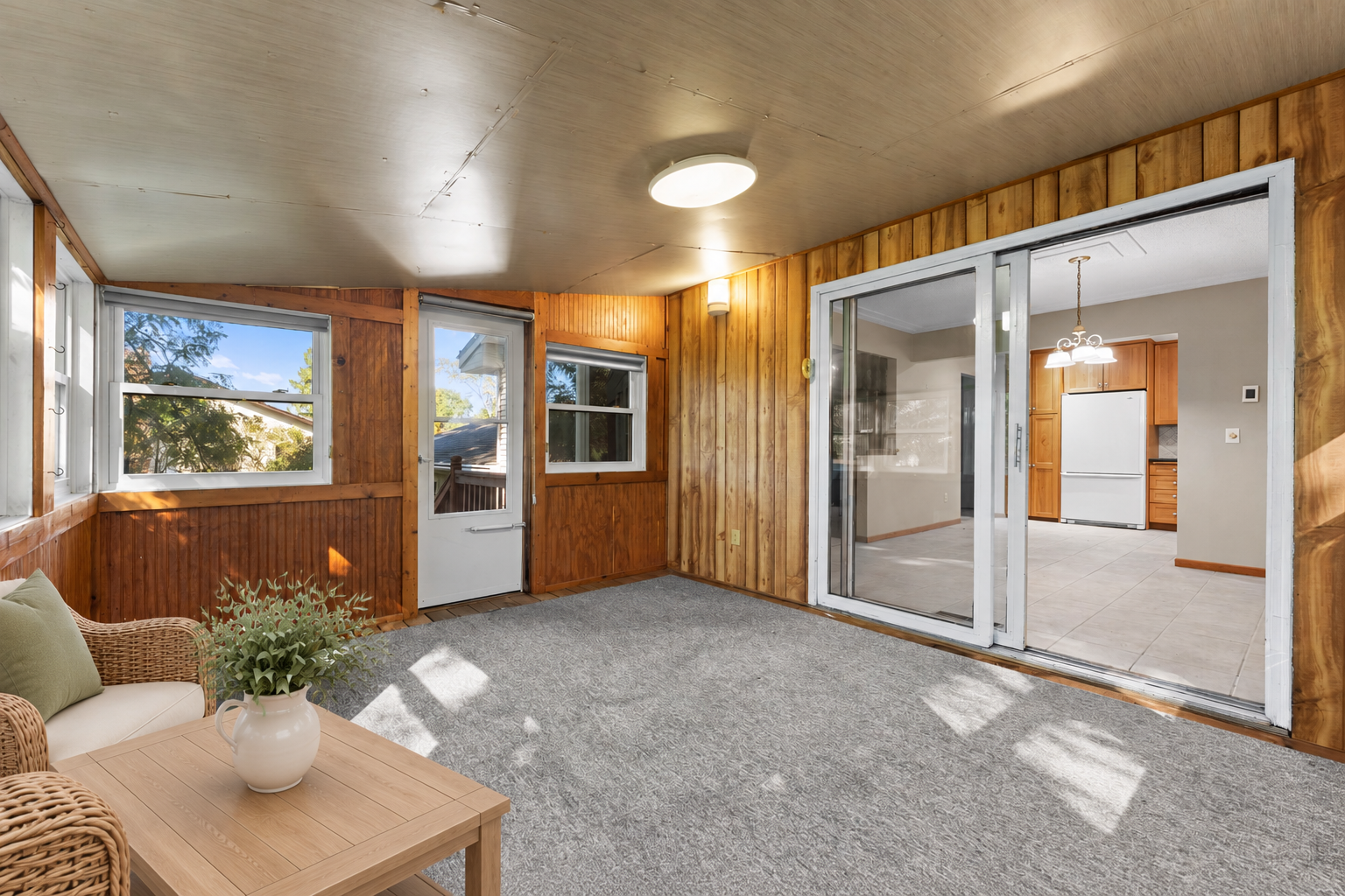 Porch Virtually Staged for Inspiration