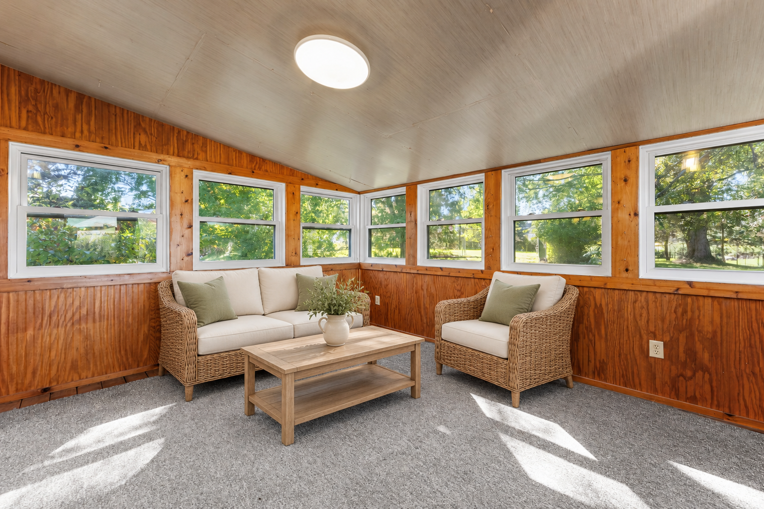 Porch Virtually Staged for Inspiration