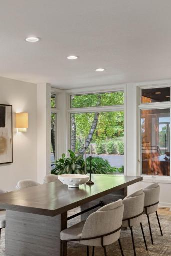 Dining Room Landscape view