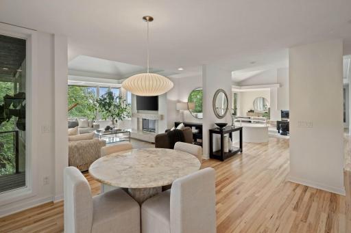 Informal Dining open flow.