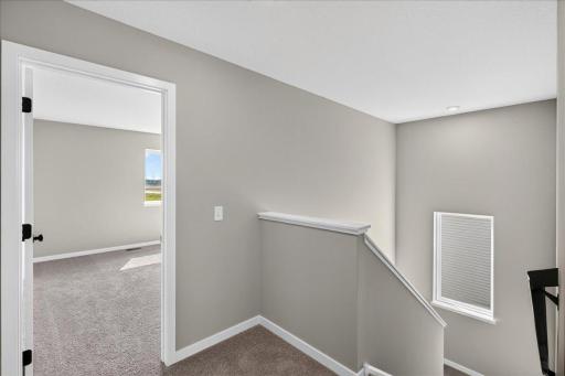 PHOTO OF A DIFFERENT HOME WITH SIMILAR PLAN AND FINISHES.