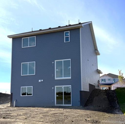 3050 Jandura Ave NE - Rear elevation features a Walkout Lower Level to spacious backyard! Sod, Irrigation System, and Landscaping included.