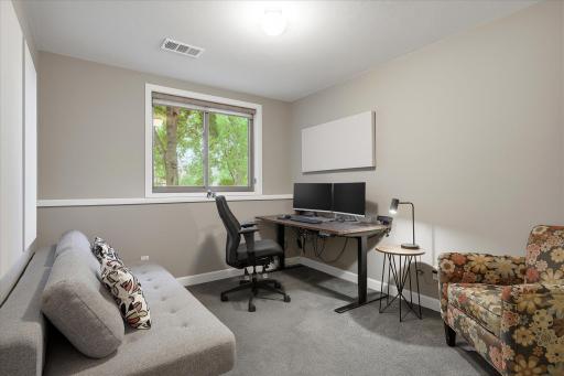 2nd of 3 bedrooms is currently being used as an office