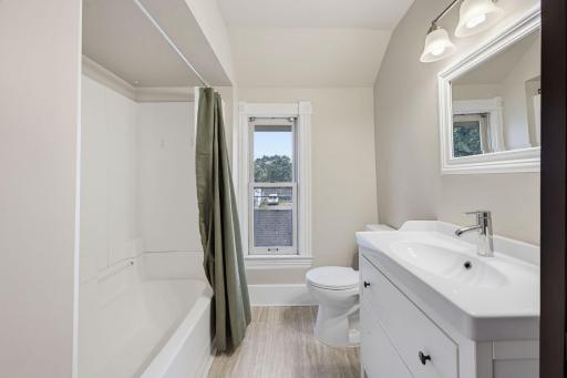 Upper Level Full Bathroom- 3 bedroom unit