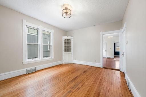 Classic charm in your formal dining room with built-ins.