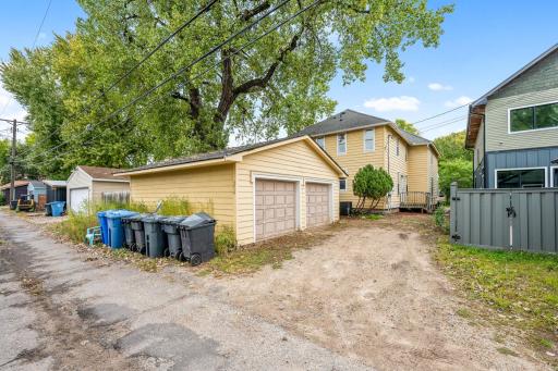 Detached, oversized 2-car garage. This value is not currently calculated in the rents as the current owner uses it for storage.