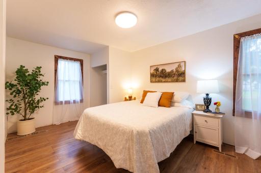 Great size main level bedroom. Dimensions are 17.25x10 ft.