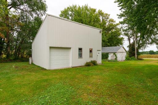The garage was built in 1989 and is insulated. A heater can easily be added to create a workshop & hobby space!