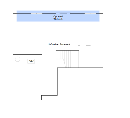 Lewis basement floorplan