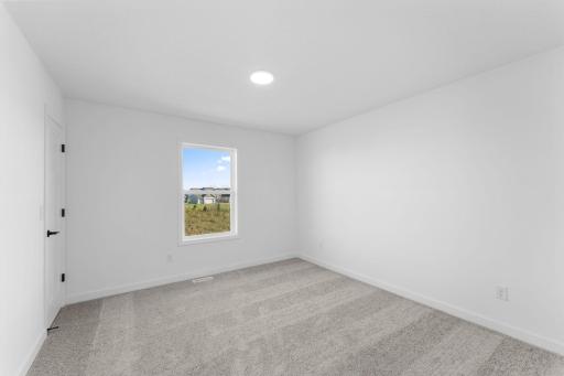 The bedrooms in the home offer an area of refuge for family and friends alike.