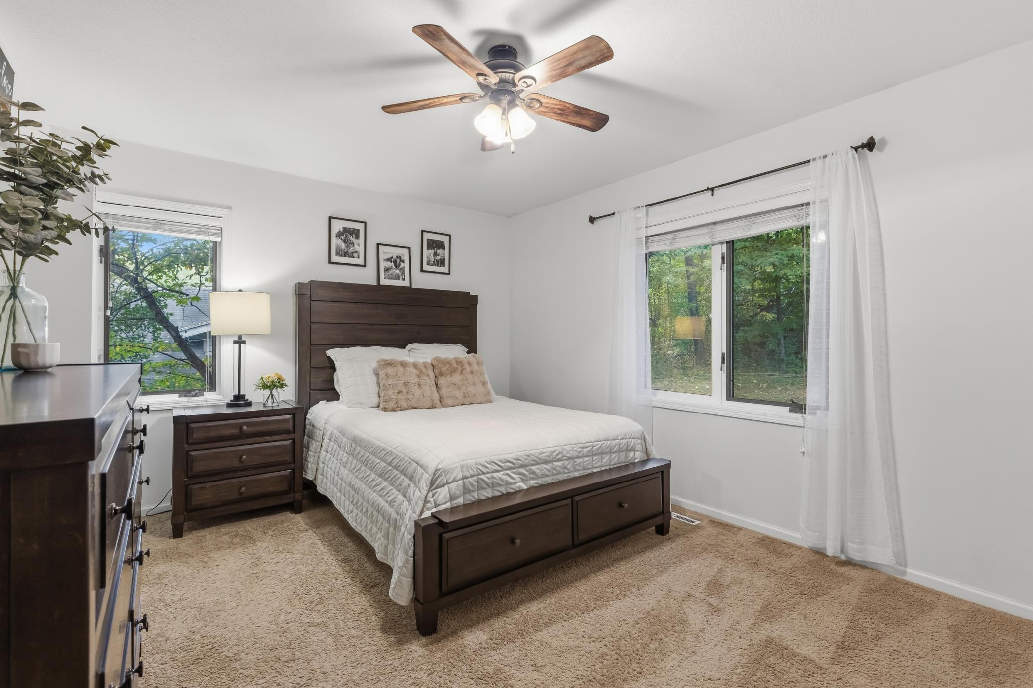 Alternate views of Master Bedroom