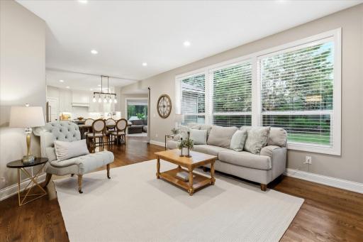Open, airy main level designed for everyday living & entertaining