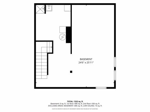 Basement floor plan