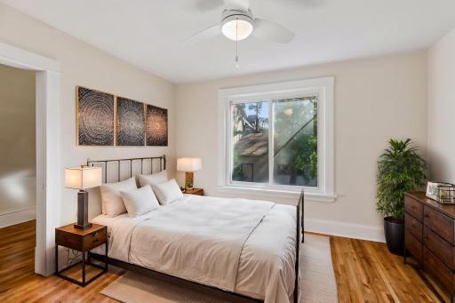 Upper bedroom 2 - virtually staged